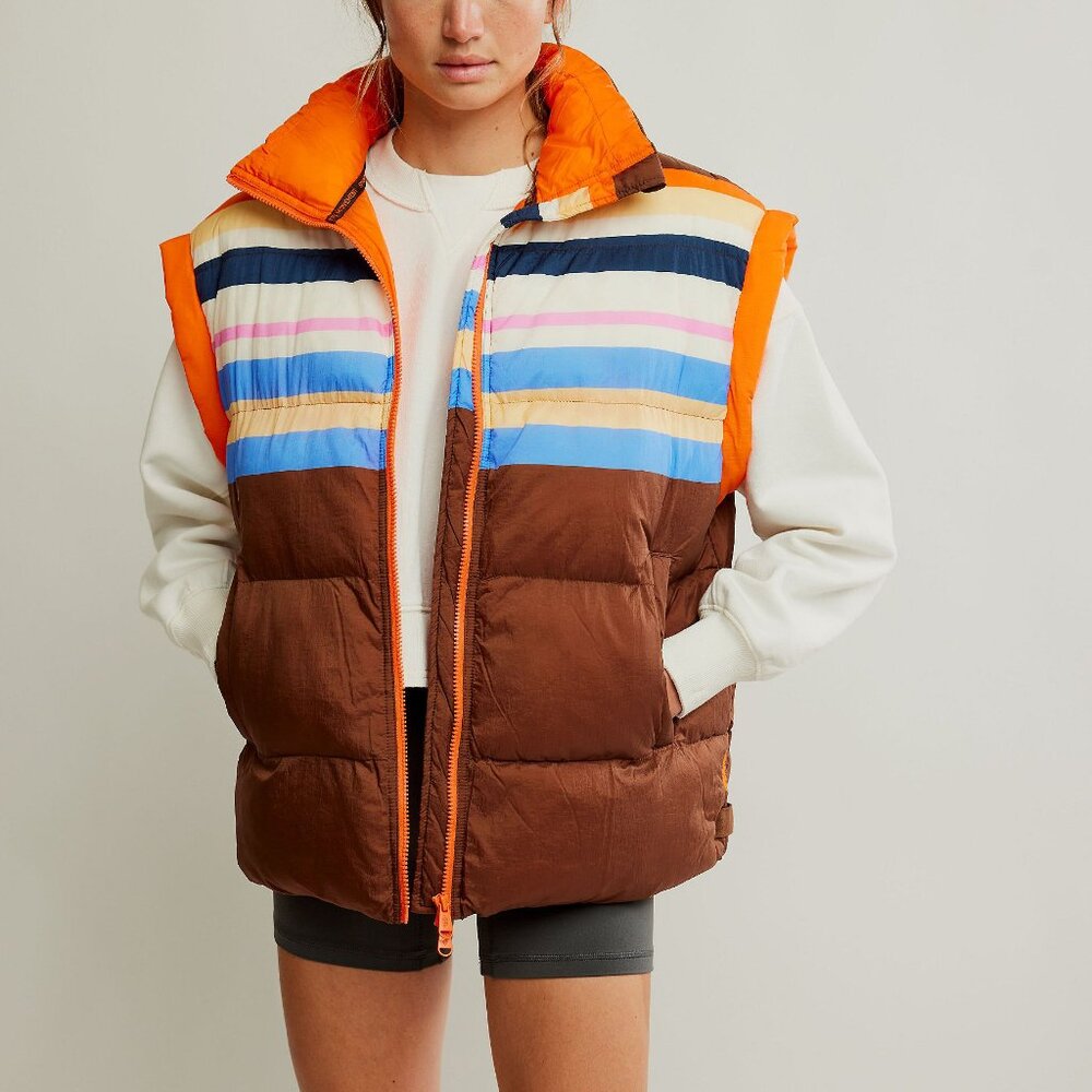 FP Movement by Free People Multicolor Striped Vest - Picture 7 of 13